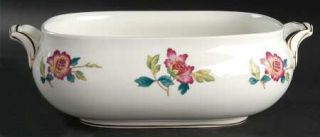 Wedgwood Chinese Flowers Rectangular Vegetable Bowl No Lid, Fine China Dinnerwar