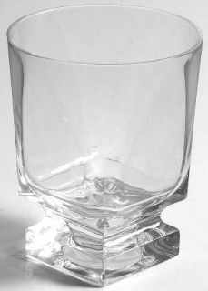 Fostoria Transition Double Old Fashioned   Stem #2936, Square  Barware