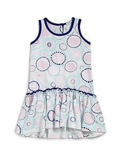 Splendid Toddlers & Little Girls Cotton Kaleidoscope Dress   Blue