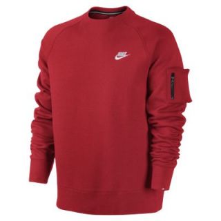 Nike Ace Fleece Mens Sweatshirt   Challenge Red