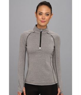 ASICS Adonia Half Zip Womens Long Sleeve Pullover (Gray)