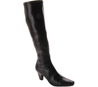 Womens Aerosoles Risky Pizness   Black PU Boots