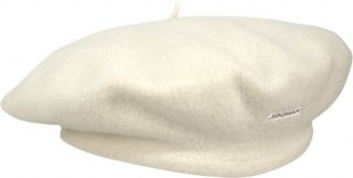 Womens Kangol 11 Modelaine Shower Proof Beret   White Hats