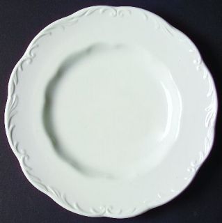 J & G Meakin Sterling Colonial Dessert/Pie Plate, Fine China Dinnerware   All Wh