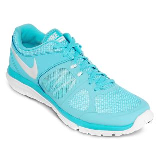 Nike Flex Run 2014 Womens Running Shoes, Blue/White