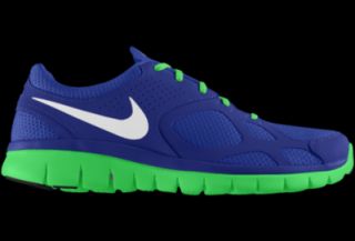 Nike Flex 2012 Run iD Custom Kids Running Shoes (3.5y 6y)   Green