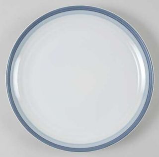 Pfaltzgraff Sky Dinner Plate, Fine China Dinnerware   Dark & Light Blue   Band