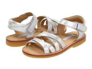 Elephantito 2C Sandal Girls Shoes (Silver)