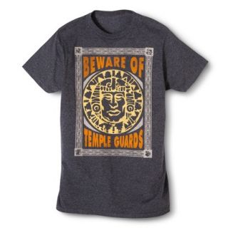 Mens Legends of the Hidden Temple Guards Graphic Tee   Gray Heather Large