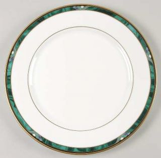 Lenox China Kelly Dinner Plate, Fine China Dinnerware   Debut, Green/Black/Purpl