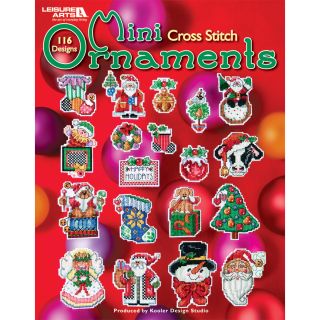 Leisure Arts mini Ornaments To Cross Stitch