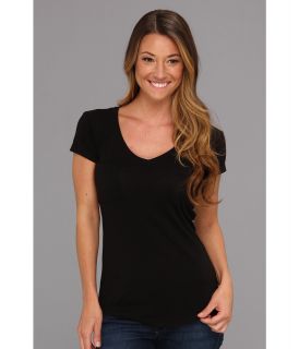 LAmade V Pocket Tee   Tissue Jersey Womens T Shirt (Black)