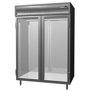 Delfield Reach In Refrigerator w/ Glass Sliding Full Door, 51.92 cu ft, Export