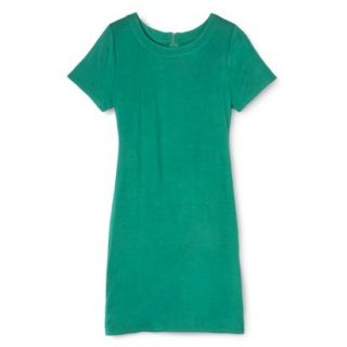 Merona Womens Knit T Shirt Dress   Acacia Leaf   S
