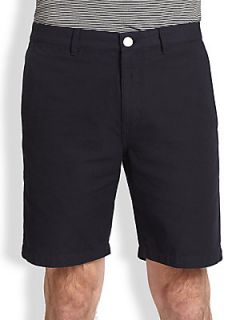 Theory Haydin Cotton Solid Shorts