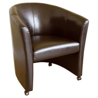 Wholesale Interiors Helena Accent Chair A 131 J001 DK Brown