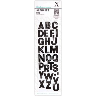 Xcut Alphabet Dies headliner