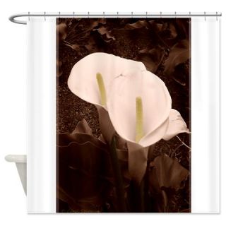  Calla Lily Pair Shower Curtain  Use code FREECART at Checkout