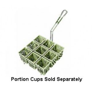 Frymaster / Dean Pasta Portion Cup Rack for 8SMS, 8BC & 8C Cookers, 9 Cup Capacity
