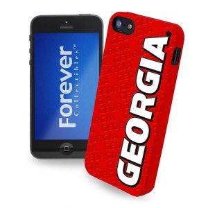 Georgia Bulldogs Forever Collectibles IPHONE 5 CASE SILICONE LOGO