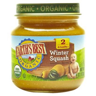 Earths Best Baby Food Jar   Winter Squash 4oz (12 Pack)