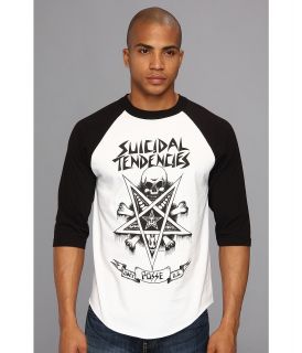 Obey OBEY x Suicidal Tendencies Possessed Baseball Tee Mens T Shirt (White)