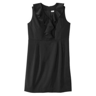 Merona Womens Plus Size Sleeveless Sheath Dress   Black 16W