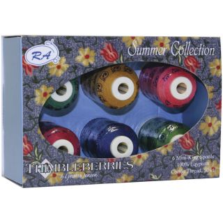 Thimbleberries Cotton Thread Collections Summer (pack Of 6)