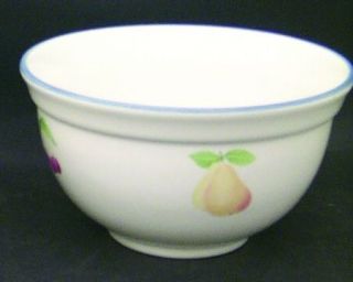 Pfaltzgraff Hopscotch (Fruit) 7 Mixing Bowl, Fine China Dinnerware   Fruit Cent