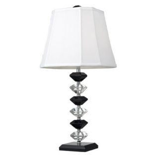 Elk Lighting Inc Dimond Montrose Clear and Black Crystal Table Lamp D2235  