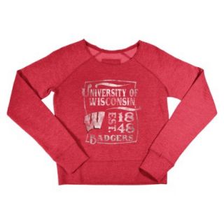 NCAA Girls Wisconsin Fleece   Team Color (M)