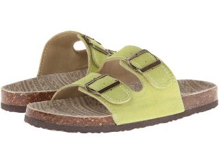 MUK LUKS Dual Strap Terra Turf Sandal Womens Slide Shoes (Green)