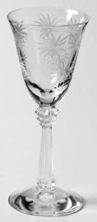 Fostoria Lido Clear Cordial Glass   Stem #6017, Etch #329, Clear