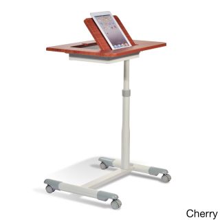 Height Adjustable Laptop and Tablet Table By Jesper Office (Steel, wood laminateDimension 23 inches long x 16 inches wide x 29 inches highModel O203Assembly required)