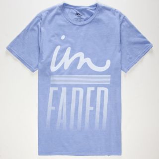 Im Faded Mens Color Changing T Shirt Blue In Sizes Xx Large, X 