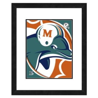 Miami Dolphins Framed Logo