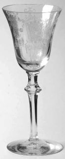 Heisey Renaissance Cordial Glass   Stem #3333/Etch #413