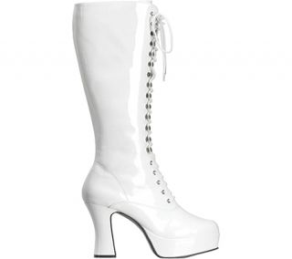Womens Funtasma Exotica 2020   White Patent Boots