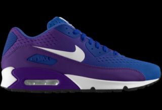 Nike Air Max 90 Engineered Mesh iD Custom Mens Shoes   Purple