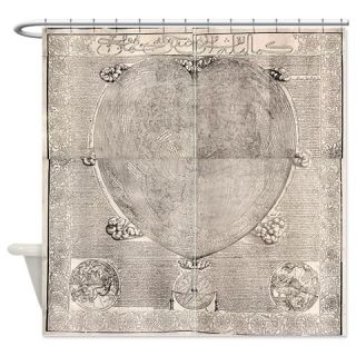  Haci Ahmeds world map, 1560   Shower Curtain  Use code FREECART at Checkout