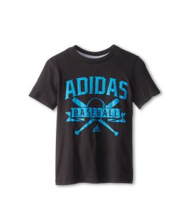 adidas Kids True Classic Baseball Boys T Shirt (Black)