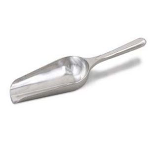Browne Foodservice Ice Scoop, 9 in Over All Length, One Piece, Die Cast Aluminum