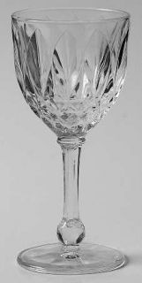 Cristal DArques Durand Cra48 Cordial Glass   Cut Vertical Lines,Textured Ball O