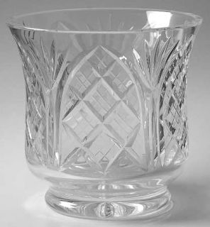 Tipperary Cathedral Suite Small Ice Bucket   Clear, Fan Cut Bowl No Trim