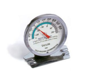 Taylor Refrigerator Freezer Dial Thermometer,  20 to 80 F Degrees