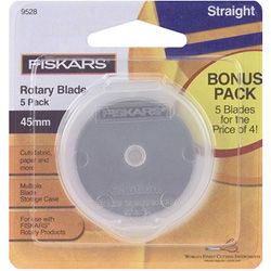 Fiskars Rotary Cutter 45 Mm Blades (pack Of 5)