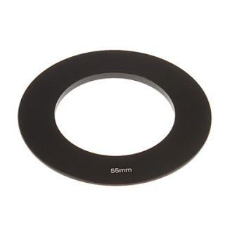 55mm Camera Lens Adapter Ring (Black)
