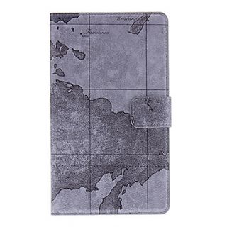 Map Pattern PU Leather Case for Nexus 7(the 2nd Generation)