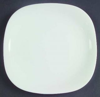 Block China Transition White Salad Plate, Fine China Dinnerware   Transition,All