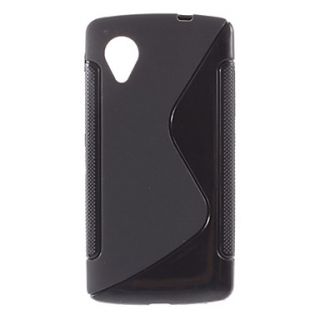 S Pattern Soft Glue Case for LG NEXUS 5(Assorted Colors)